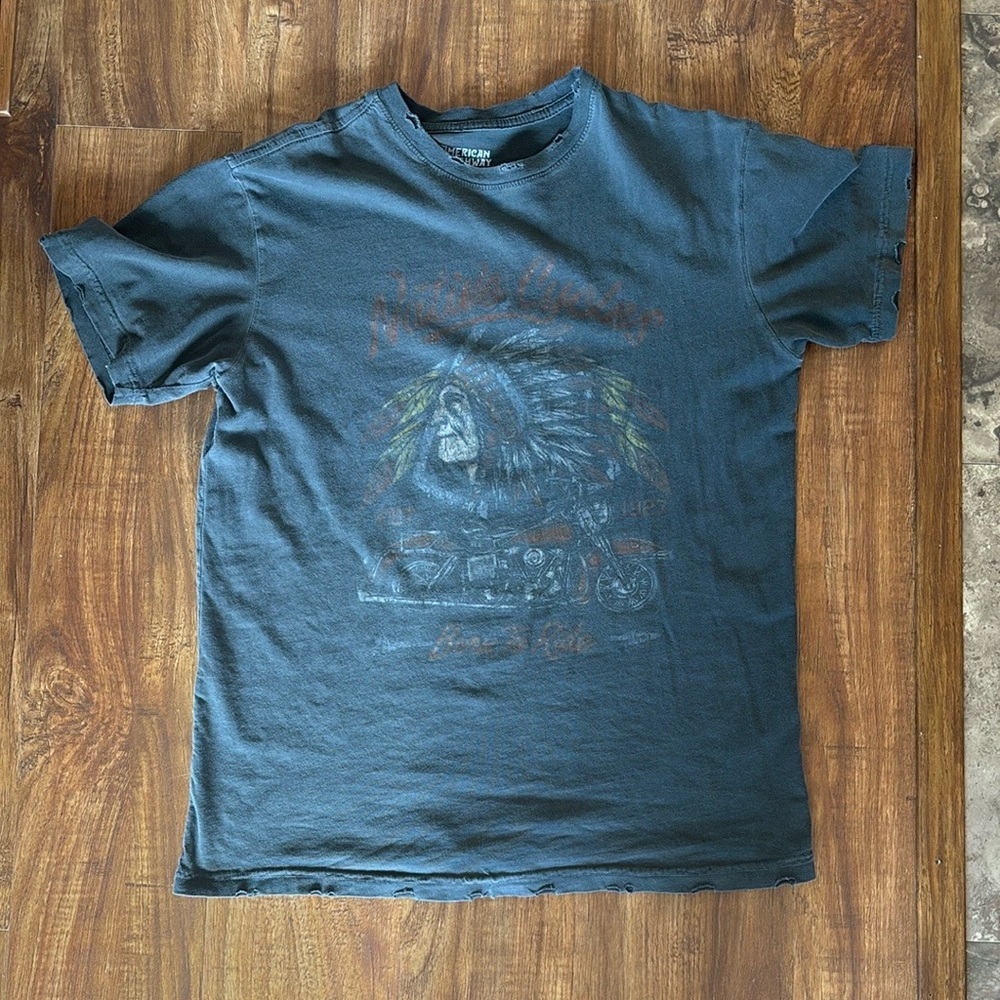 Men's Graphic Tee in Black